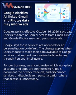 Google clarifies ad use of data shared with AI Search