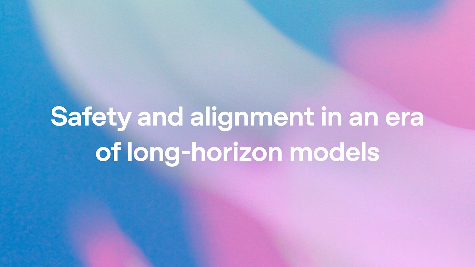 OpenAI i dugački horizont modela: šta nas uči iterativna bezbednost