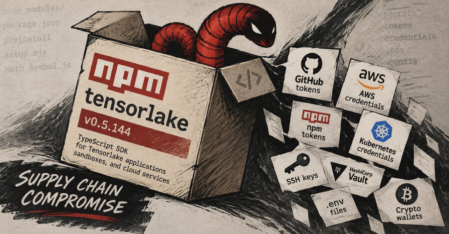 Tensorlake SDK kompromitovan kroz Shai-Hulud napad na npm