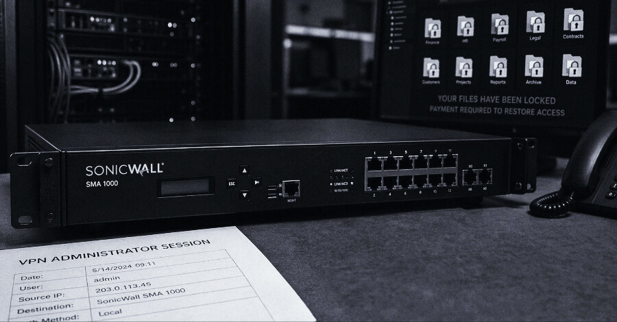 INC Ransomware Exploits SonicWall SMA 1000 Vulnerability Chain