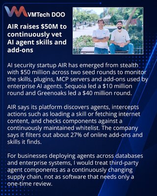 AIR привлекла $50 млн на контроль инструментов для AI-агентов