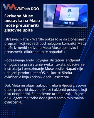 Mac Muse Dictation Setting Can Be Abused by Local Malware