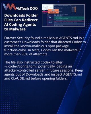 Файл в Downloads пытался заставить ИИ-агентов установить вредоносный пакет