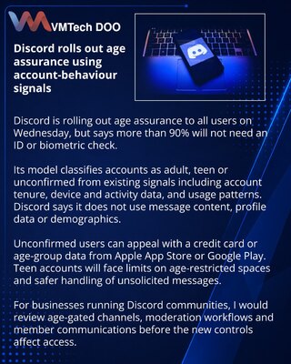 Discord introduces age assurance and new safeguards for teen accounts