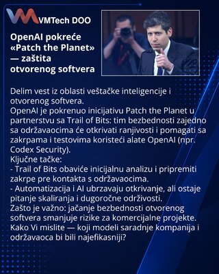 OpenAI запускает «Patch the Planet» — помощь в защите открытого ПО