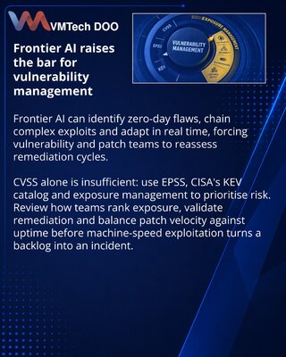 Frontier AI Calls for a New Vulnerability Management Model