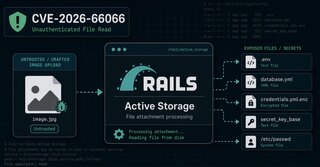 Rails zakrpio kritični Active Storage propust za čitanje serverskih fajlova