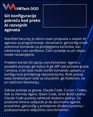 Git configuration flaw lets AI coding agents run repository commands