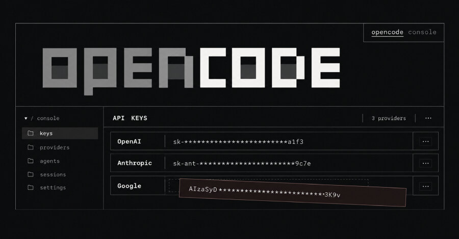 Moguća izloženost AI ključeva u OpenCode Console