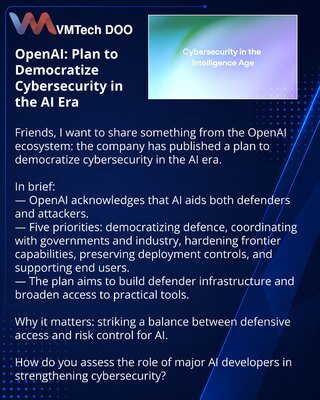OpenAI: plan za demokratizaciju kibernetičke bezbednosti u eri AI