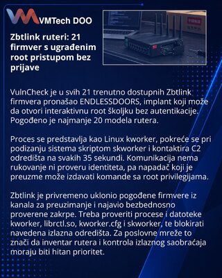 VulnCheck identifies root-shell backdoor in 21 Zbtlink router models