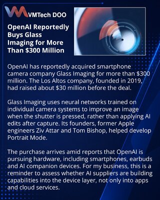 OpenAI Reportedly Acquires Glass Imaging in Deal Above $300 Million
