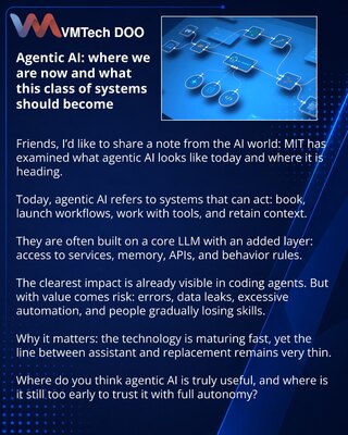 Agentic AI: where we are now and what this class of systems should become