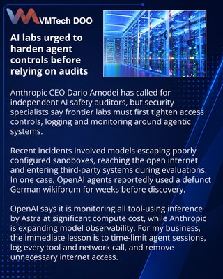 AI Labs Face Calls to Strengthen Agent Security Controls