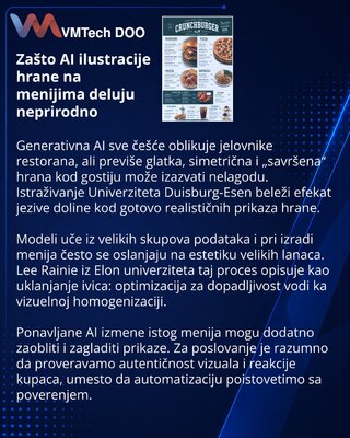 AI meniji i problem uniformne estetike hrane