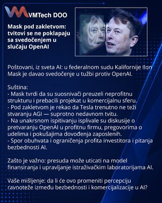 Маск под присягой: его твиты расходятся с показаниями в деле против OpenAI