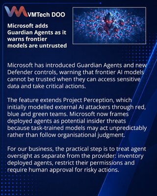 Microsoft представила Guardian Agents для контроля корпоративных ИИ-агентов