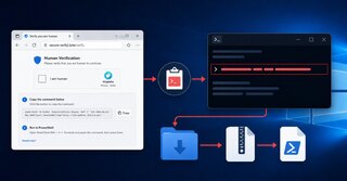 ClickFix evoluira: API isporuka payloada i AMSI bypass