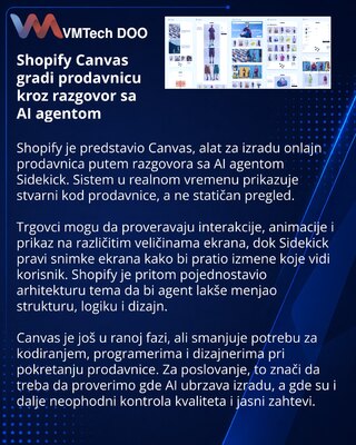 Shopify launches Canvas for AI-assisted online store building