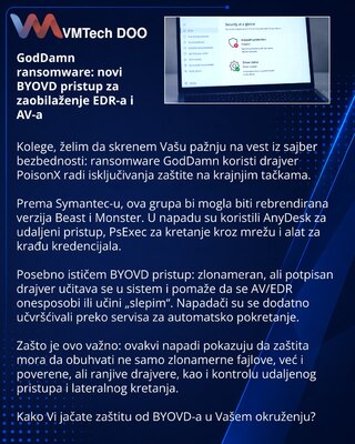 GodDamn ransomware: a new BYOVD technique to bypass EDR and AV