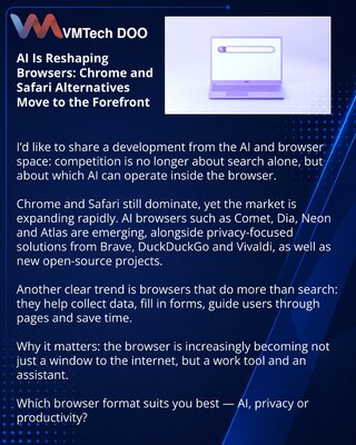 AI меняет браузеры: альтернативы Chrome и Safari выходят на первый план