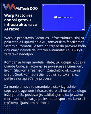 Warp launches Factories platform for agent-driven software delivery