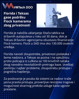 Флорида и Техас ограничивают использование камер Flock Safety