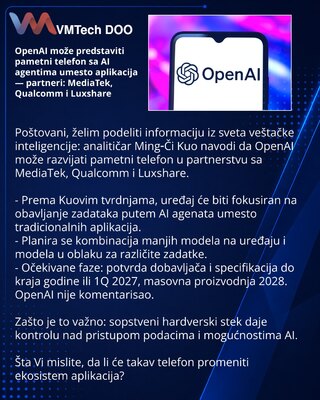 OpenAI may launch a smartphone built around AI agents — partners reportedly MediaTek, Qualcomm and Luxshare