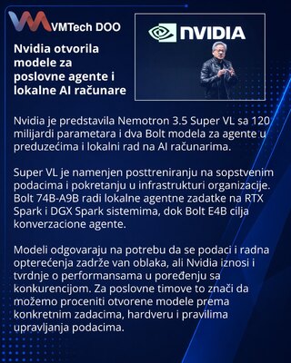 Nvidia releases open Nemotron 3.5 models for enterprise agents