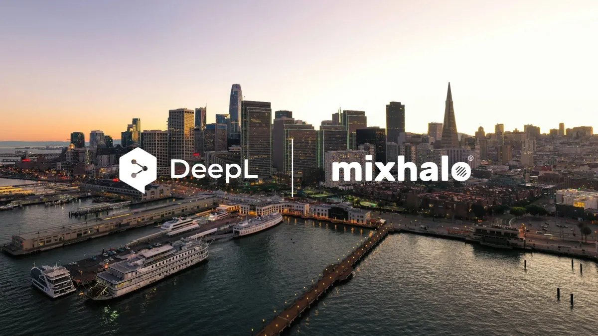 DeepL приобрела Mixhalo — ускорение голосного перевода для живых мероприятий