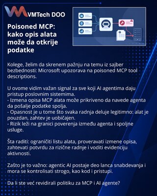Poisoned MCP: kako opis alata može da otkrije podatke