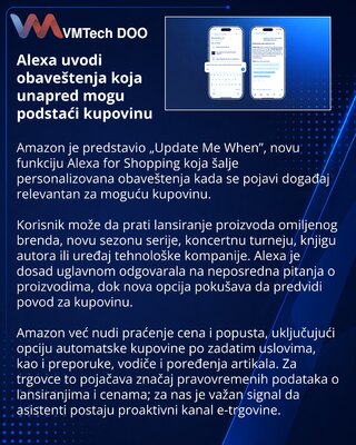 Amazon adds proactive product and release alerts to Alexa