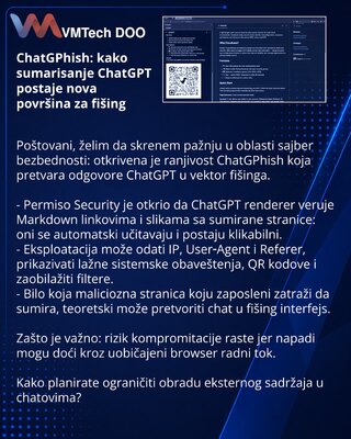 ChatGPhish: kako sumarisanje ChatGPT postaje nova površina za fišing