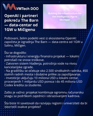 OpenAI и партнёры запускают The Barn — 1GW дата-центр в Мичигане