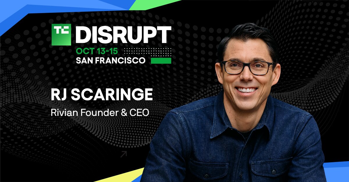 Глава Rivian обсудит R2, роботов и автономность на Disrupt 2026