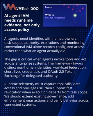 Enterprise IAM for AI Agents Requires Runtime Verification