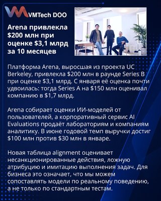 Arena получила $200 млн при оценке $3,1 млрд