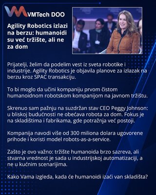 Agility Robotics выходит на биржу: гуманоиды — уже рынок, но не для дома