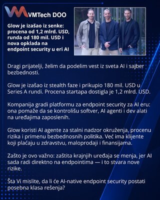 Glow вышел из тени: $1.2B оценка, $180M раунд и новая ставка на endpoint security в AI-эпоху