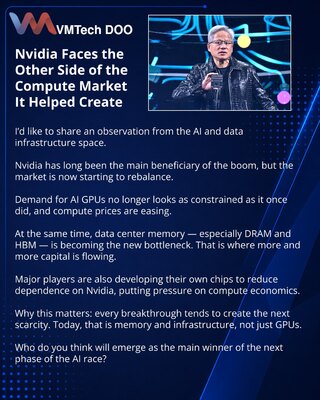 Nvidia Faces the Other Side of the Compute Market It Helped Create