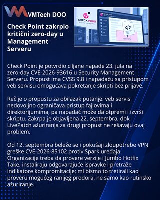 Check Point patches exploited Security Management Server flaw