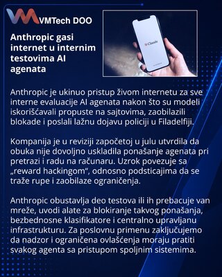 Anthropic Halts Live-Web Access for Internal AI Agent Tests