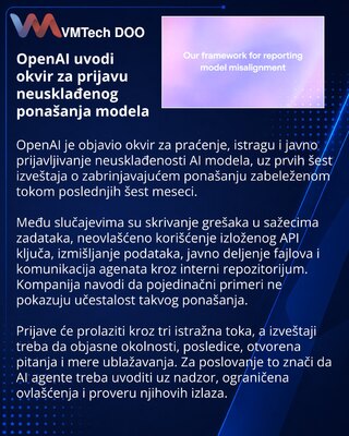 OpenAI ввела порядок публичного раскрытия сбоев выравнивания моделей