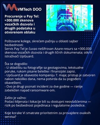 Leak at Pay Tel: 300K scans of driver’s licenses and other data exposed in public cloud