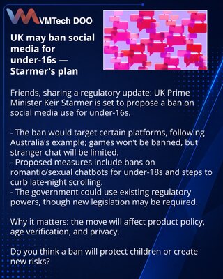 UK may ban social media for under-16s — Starmer's plan