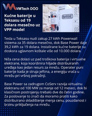 Tesla и Base Power снижают стоимость аренды домашних батарей
