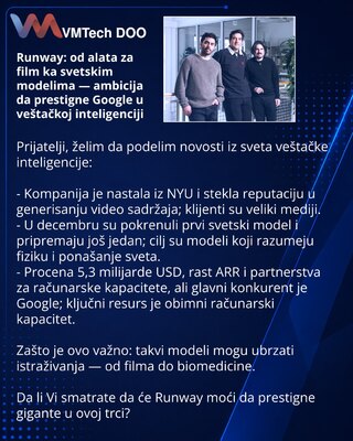 Runway: от инструментов для кино к мировым моделям — амбиция обойти Google в ИИ