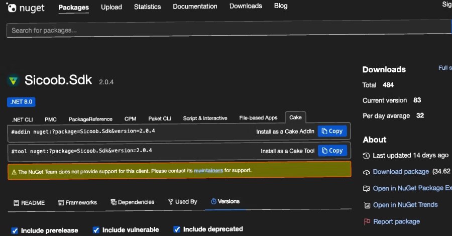 Sicoob.Sdk в NuGet похищает PFX и client ID; npm‑кампания ворует секреты