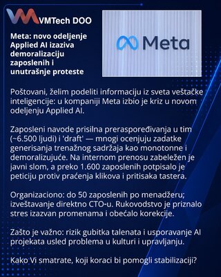 Meta: новый AI-подраздел вызывает деморализацию сотрудников и внутренние протесты