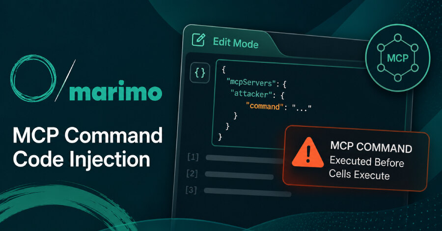 Marimo fixes edit-mode MCP command injection in crafted notebooks